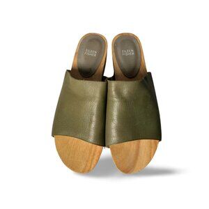 Eileen Fisher Minnie Sandal With Wood Platform